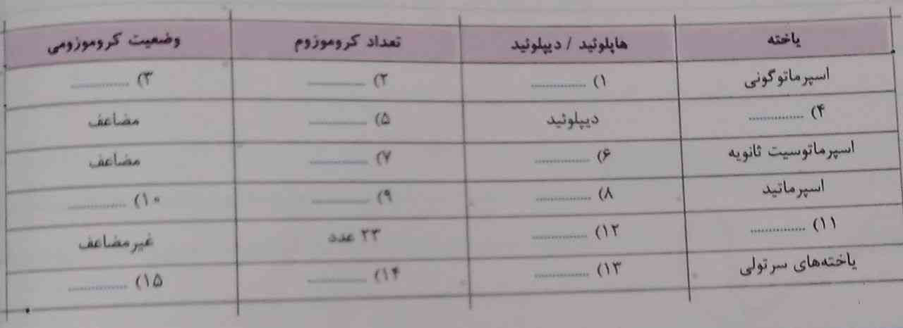 جواب این سوال رو لطفاً درست و صحیح بگید 