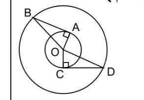 نقطه ی oمرکز دایره هاست ثابت کنید مثلث ها oAB,ocDهم نهشت هستند
