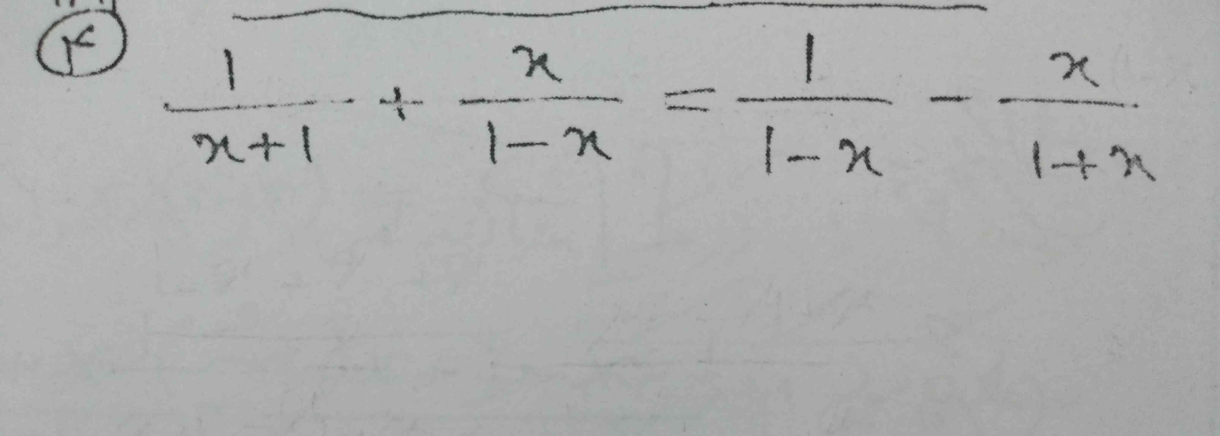 معادله زیر را حل کنید.