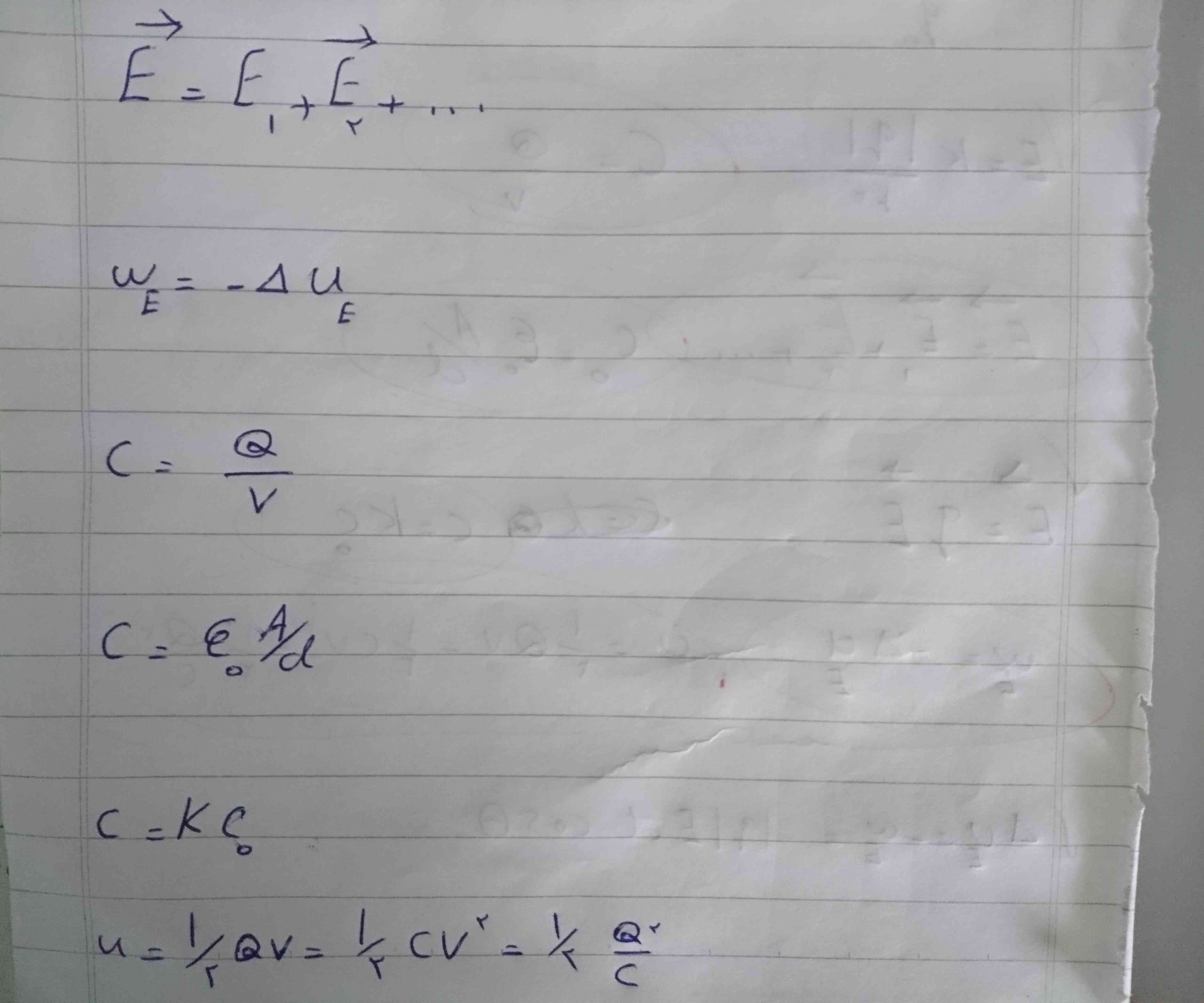بچه ها کسی می تونه برام این فرمول ها رو توضیح بده مثلا بگه اینجا Qبه چه معناست؟؟؟ 