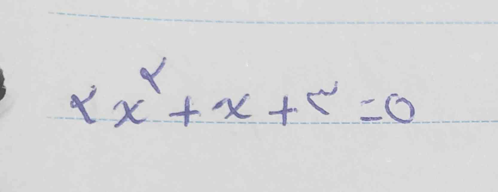لطفا این معادله رو به روش مربع کامل حل کنید