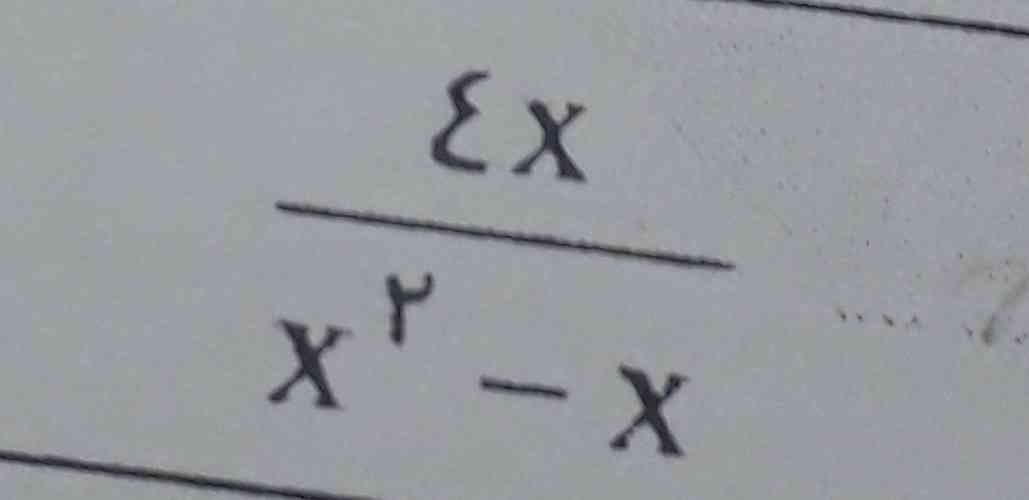 به ازای چه مقادیری x تعریف نشده است.
اینو توضیح بدید تاج میدم