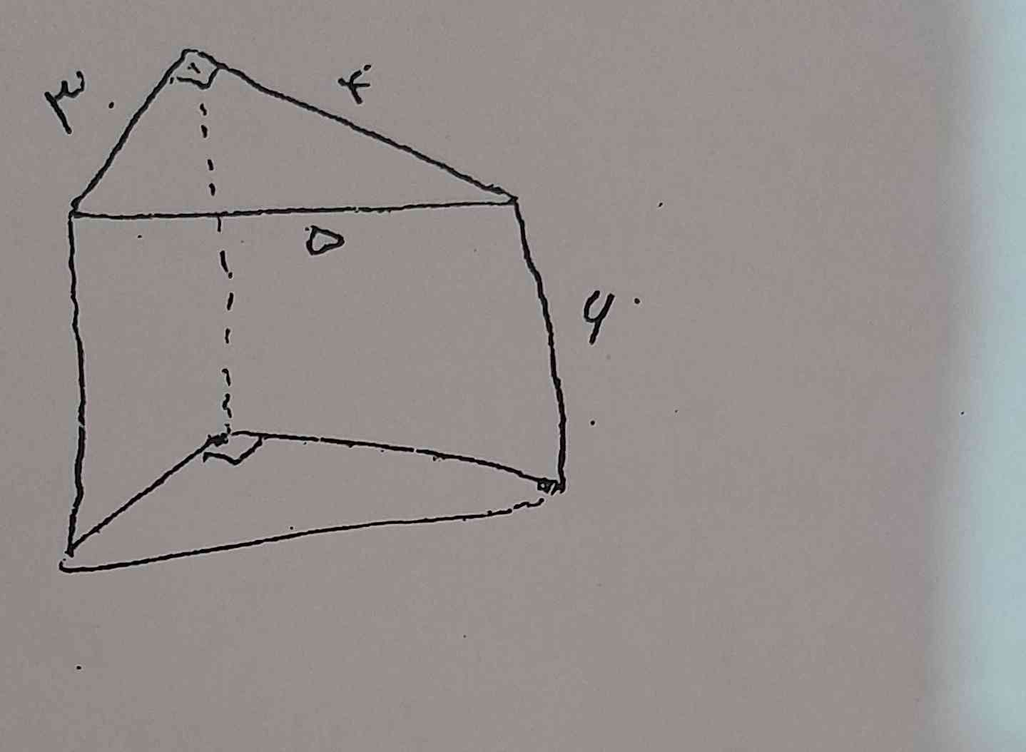 مساحت جانبی و مساحت کل شکل را حساب کنید با نوشتن فرمول
تاج میدم