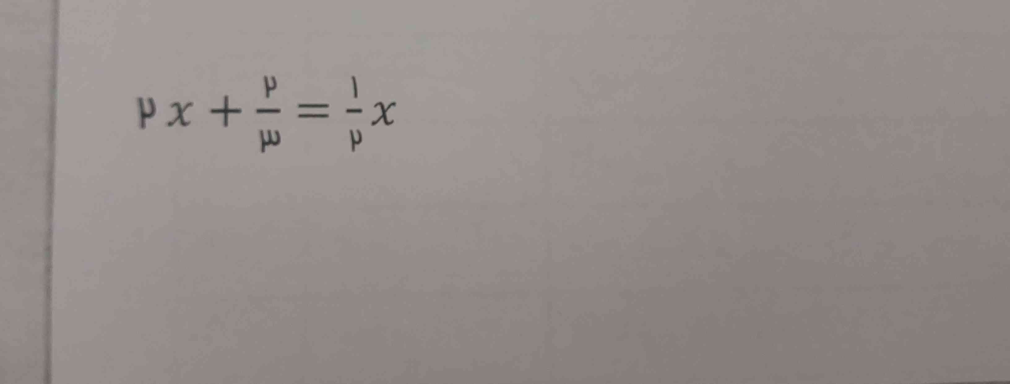 جواب این معادلرو به دست بیارید با توضیح(تاج میدم)