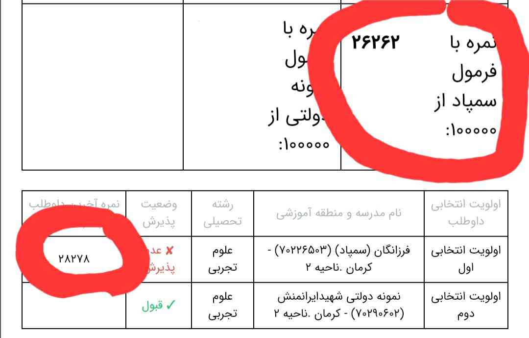 این چقدر احتمال داره ذخیره بشه؟