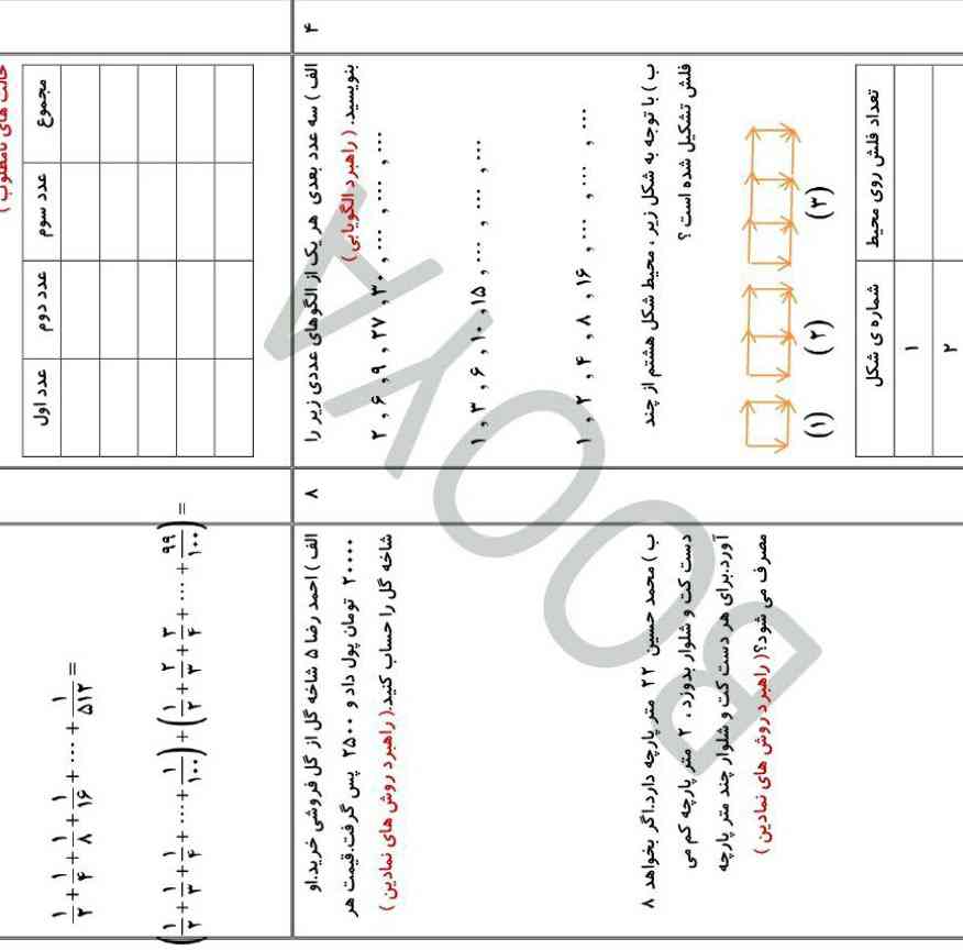 لطفا تا شب حل کنید واسم 
حتی یدونش هم بلد بودین
تاج داره