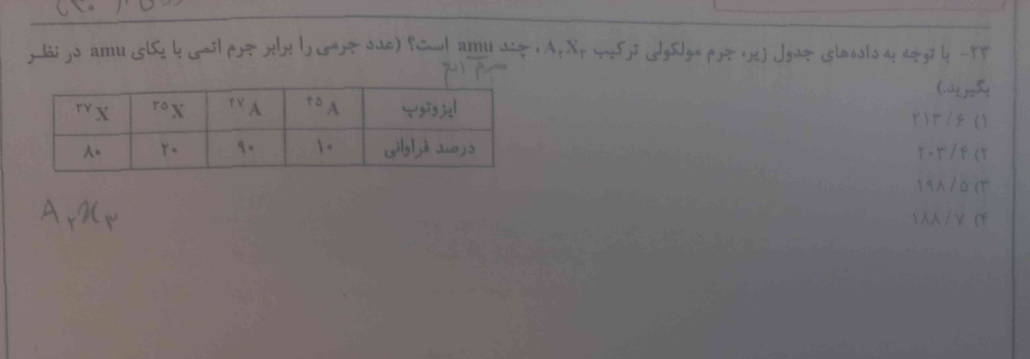 جواب سوال چی میشه؟ 
