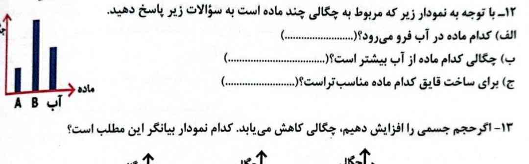 هر کس سوال 12برام توضیح بده معرکه میدم به اولین نفر 