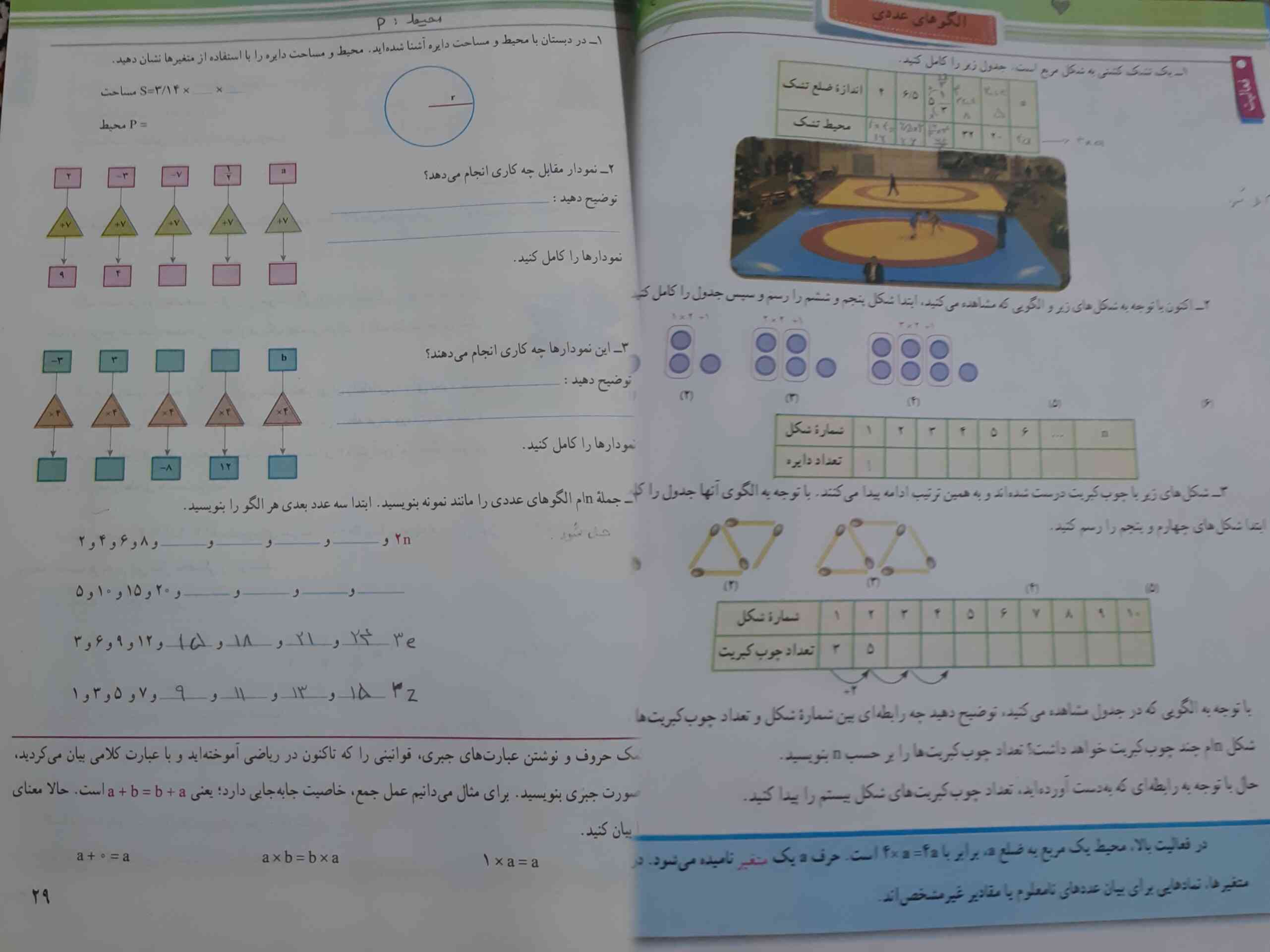 بچه ها میشه از این صفحات کتابتون برام عکس بفرستین؟ 
فقد از کتاب خودتون باشه وگرنه معرکه نمیدم🎀
مرسیییی💗