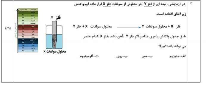 جوابش  چی میشه دلیل هم بیارید