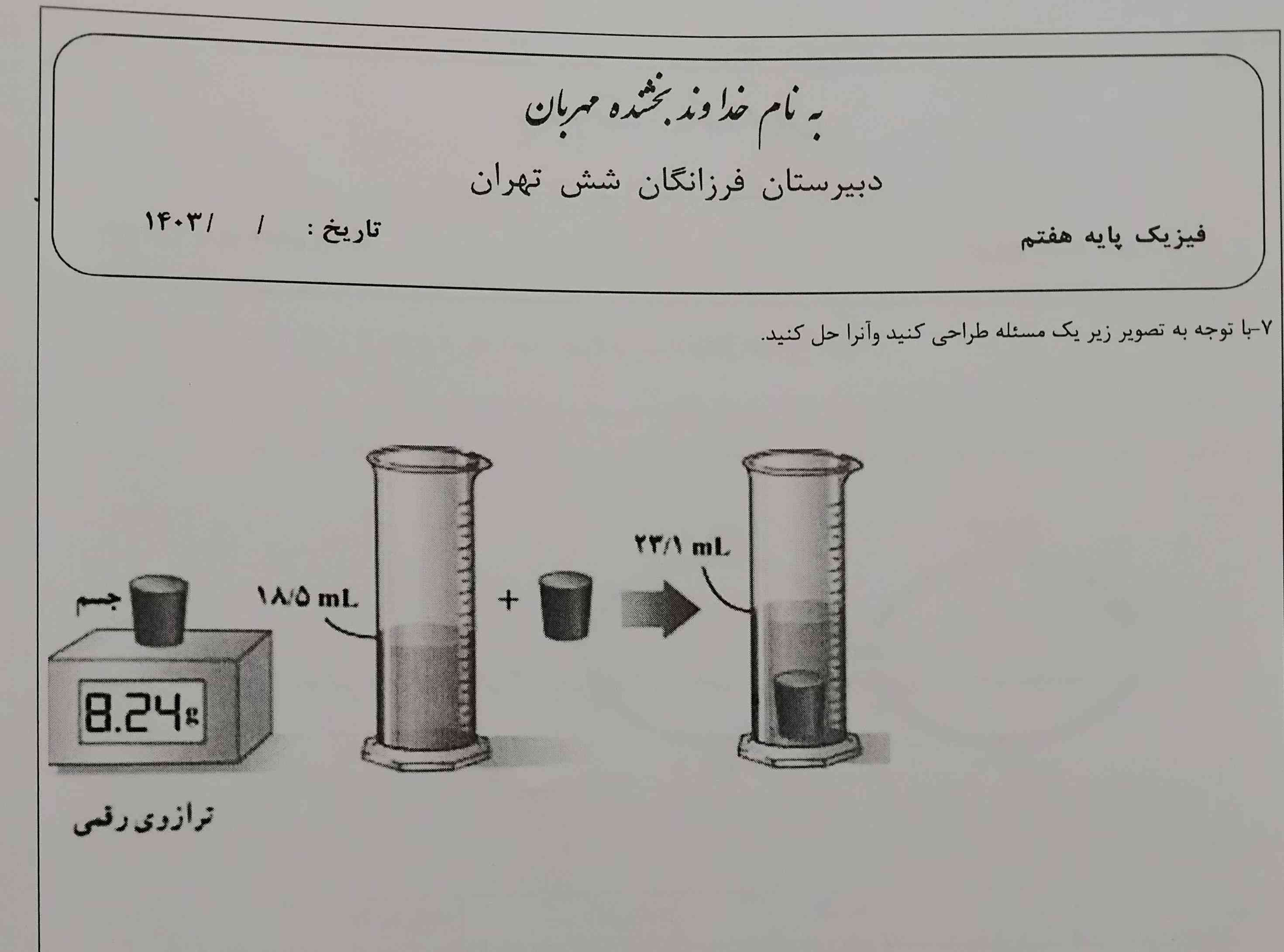 اینو حل کنید تروخدااااا
معرکه می دم به هر کی که درست حل کنه