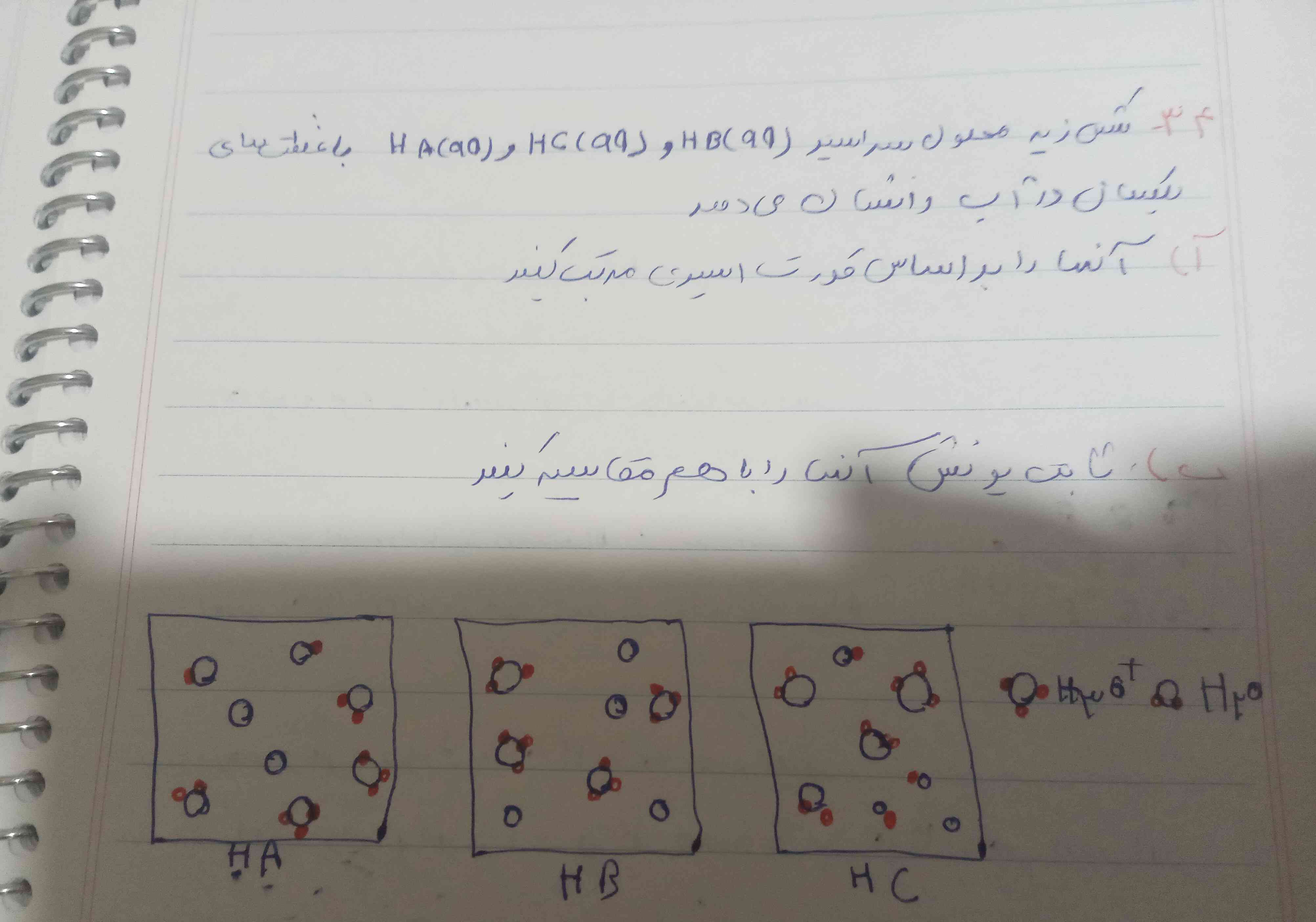 جواب این سوالو سریع برام با توضیح  رو برگه بفرستید هر کی بلده معرکه میزنم