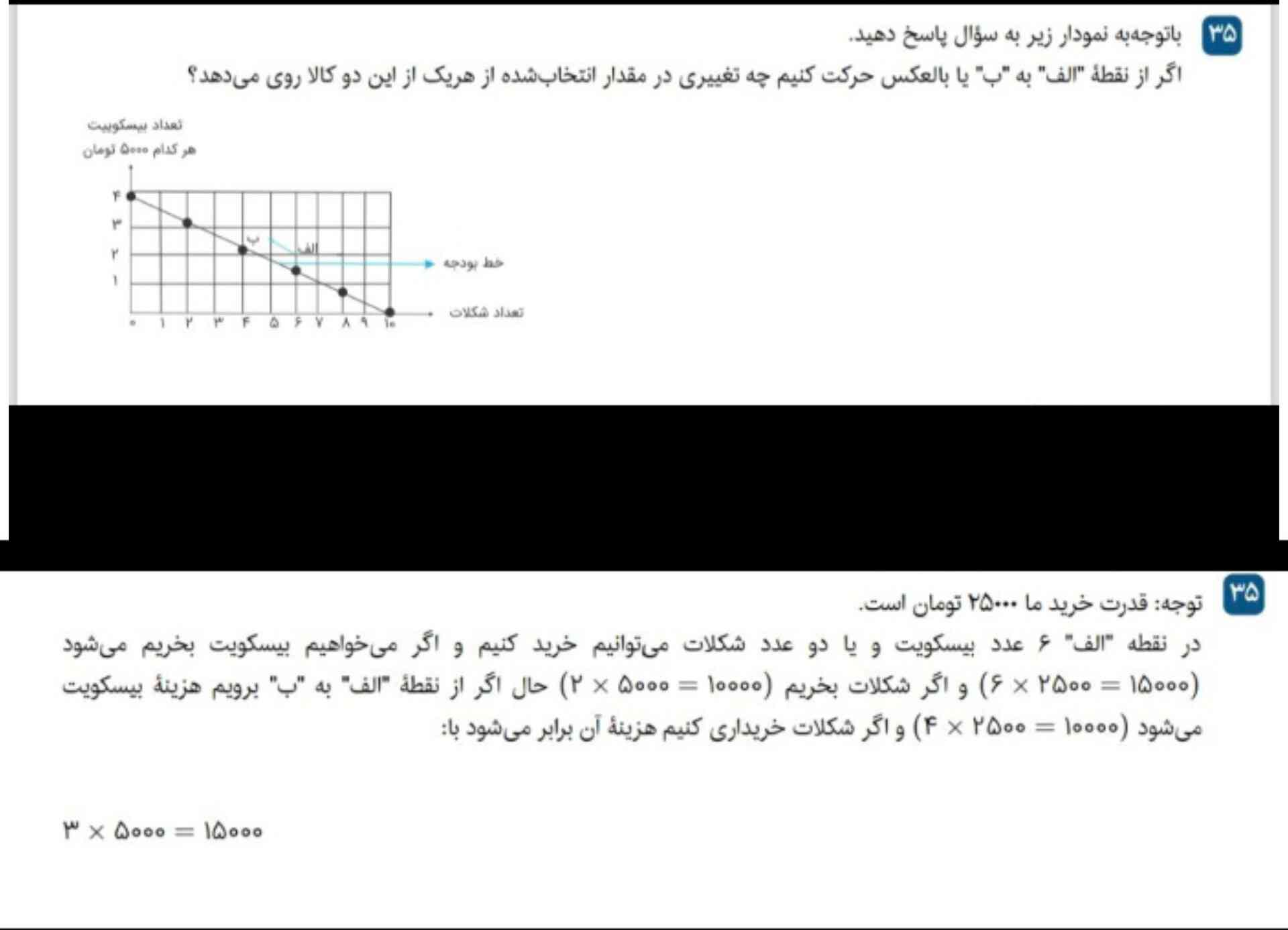 جواب این سوال درست هست؟
میشه یه توضیح کوتاه هم بدید.