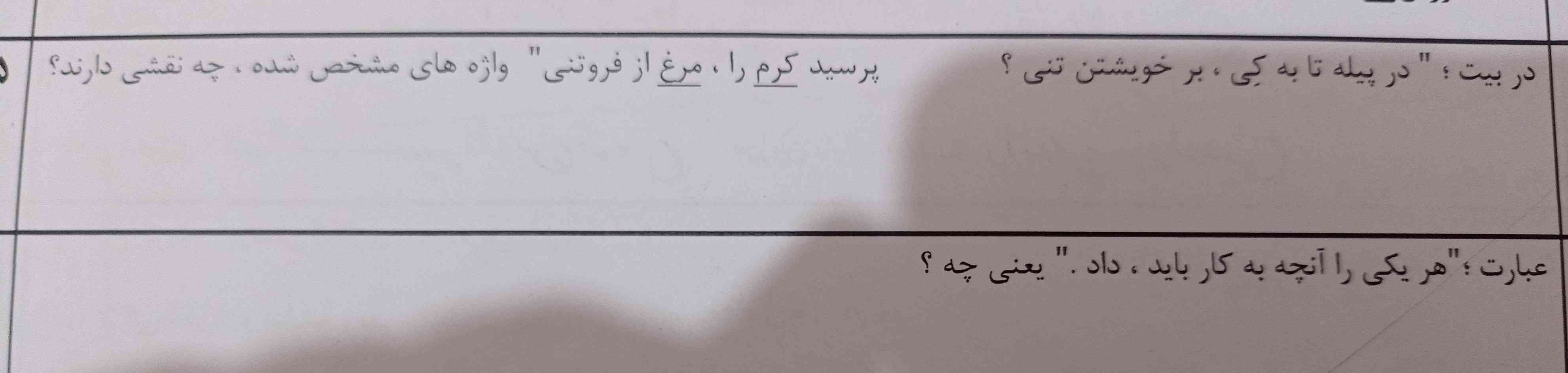 دوستان لطفاً جواب بدین تاج میدم 