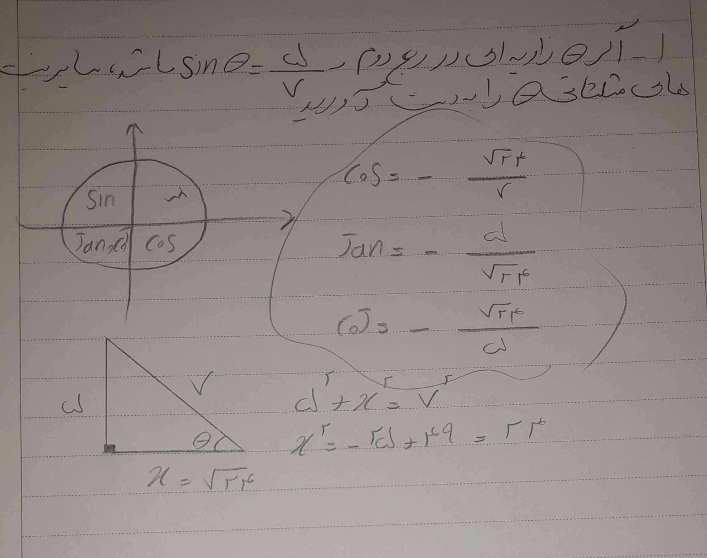 بچه ها روشی که برای حل این سوال رفتم درسته؟
میدونم جوابش درسته .. ولی میگن این روش فقط برای کنکوره و تو نهایی نمره نمیگیری 
