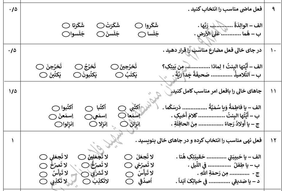 پاسخ بدید لطفاااا 
تاج و امتیاز و لایک فراموش نمیشههههه
فقط لطفا مطمئن باشید که درسته 