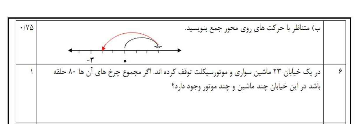 لطفا جواب بدید معرکه میدم 