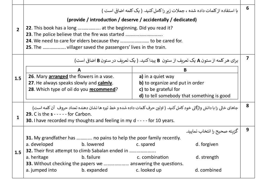 حل شوند لطفاً 