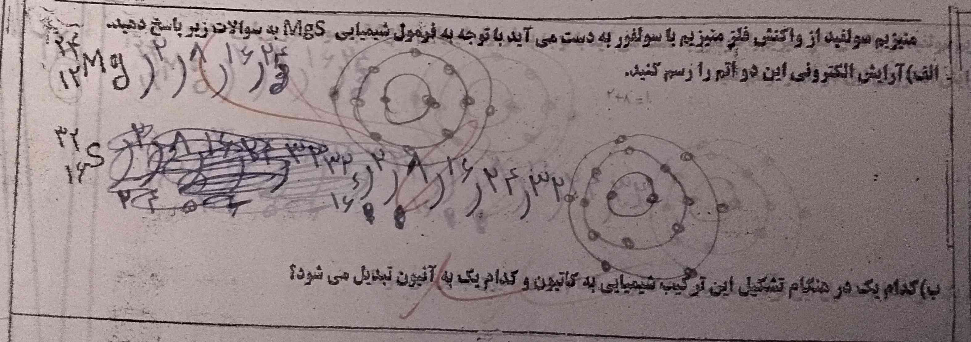 این سوال جوابش چی میشه میشه بگید نمی دونم 