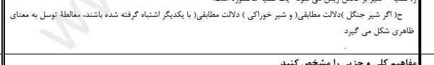 این صحیح هست یا غلط؟
داخل پاسخنامه زده صحیح ولی مگه مغالطه اشتراک لفط نمیشه؟