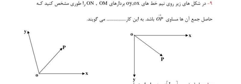 سلام هر کی بتونه سوال ۹ رو حل کنه تاج میدم