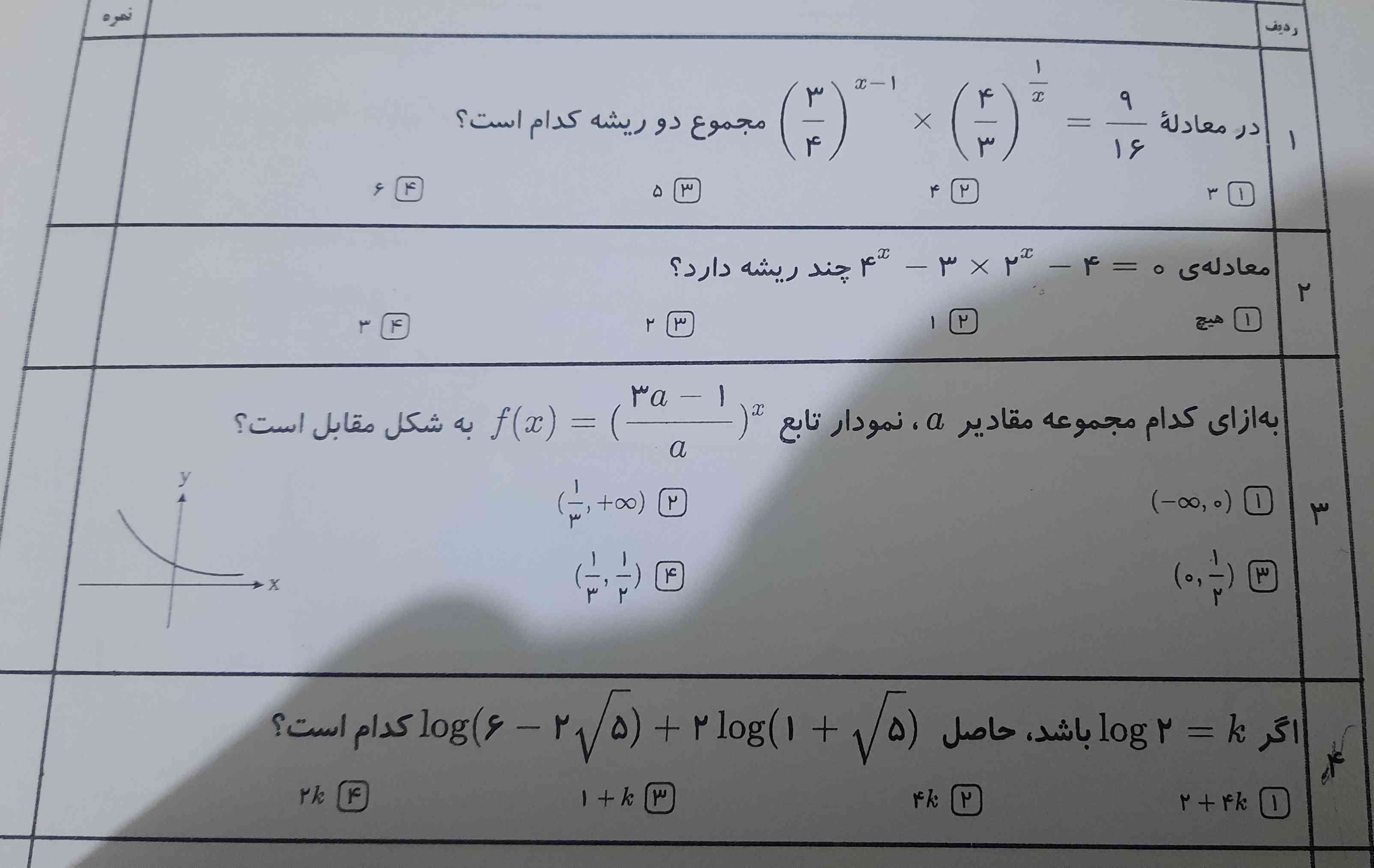 جواب اینا چطوری حل میشه؟