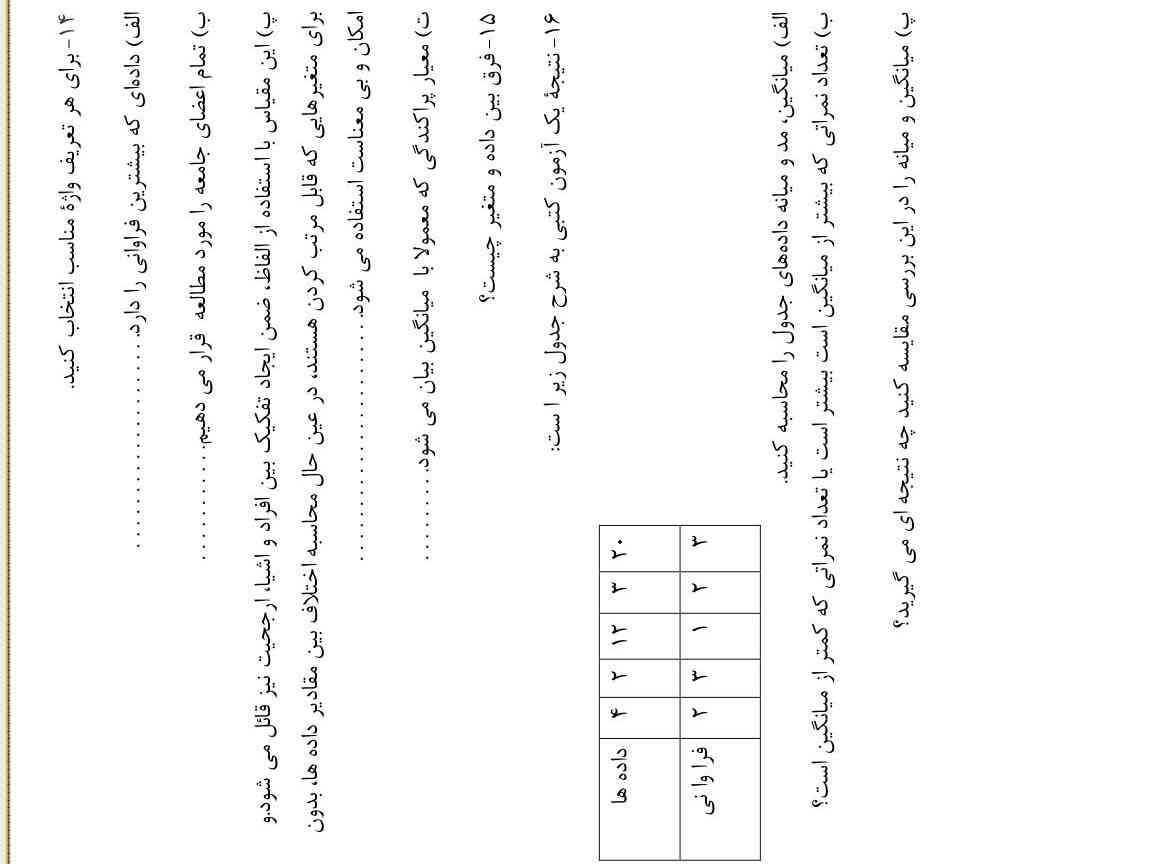 سلام
لطفاً این سؤال رو حل کنید من توش گیر کردم