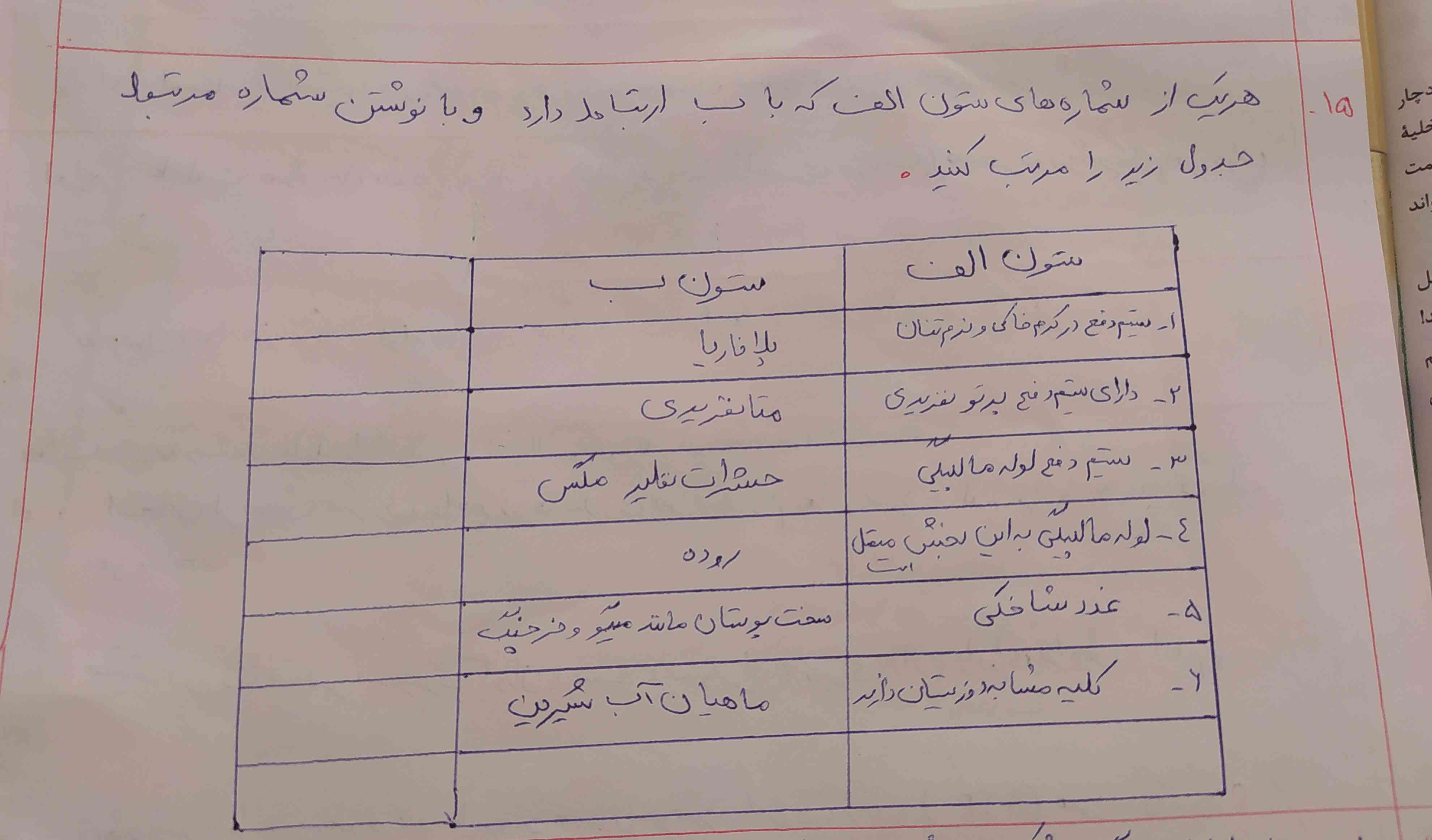 دوستان جواب این رو هر چه زودتر برام بفرستید