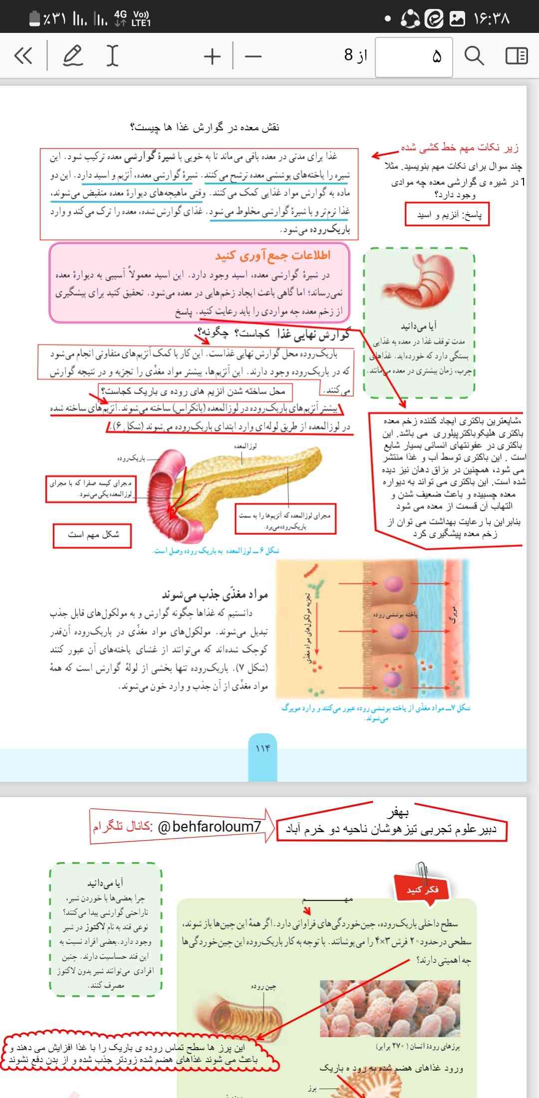 تین نصف سوالات علوم درس ۱۳ هست سایشو بردارید!!؟