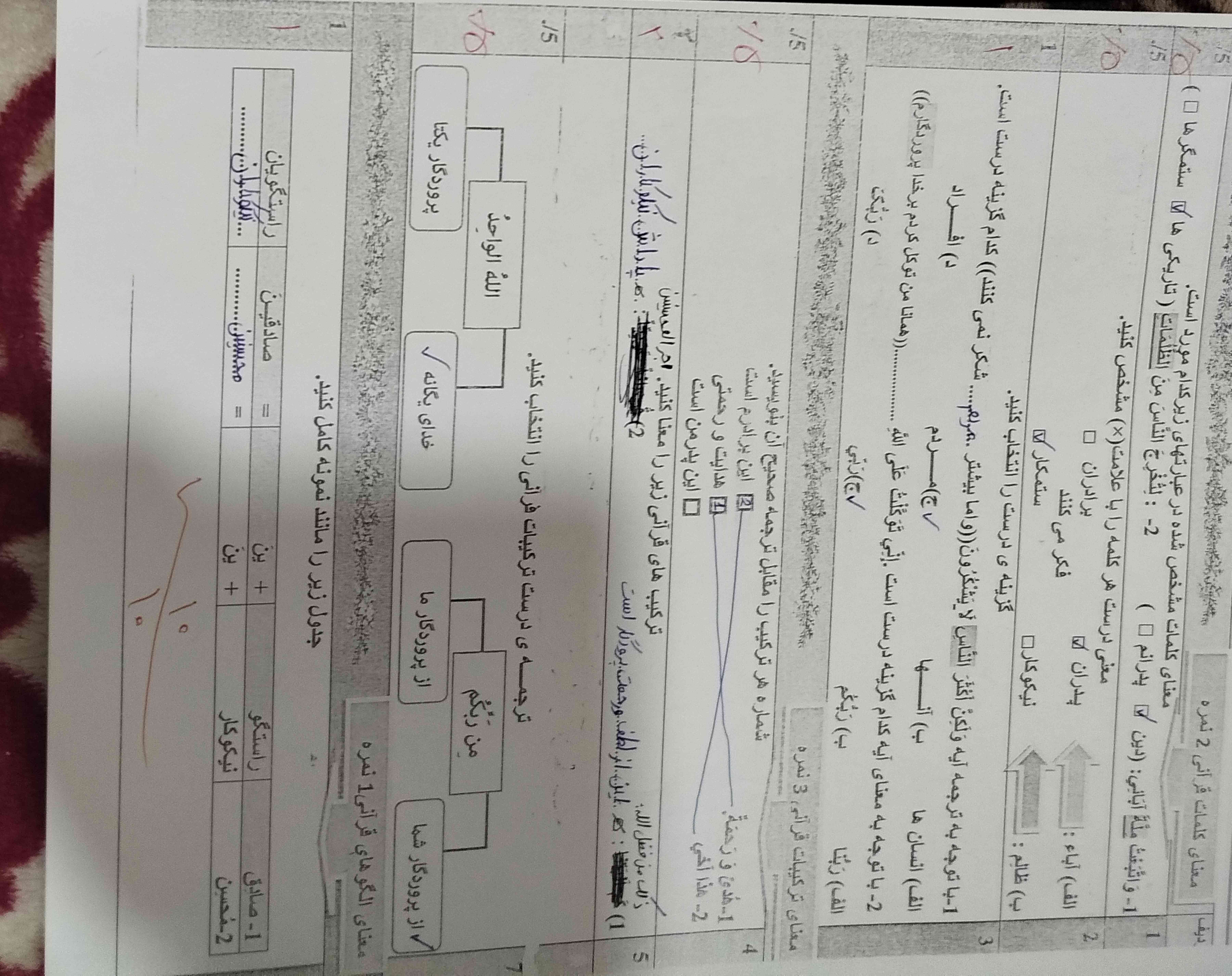 سلام نمی‌دونید اینجور سوال قرآن با همین کادر و ....‌ توی چه سایتی هست ؟؟؟
معرکه میدم فقط جواب بدیدد؟