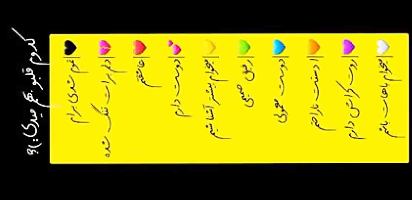 کدوم قلب رو میدی ؟