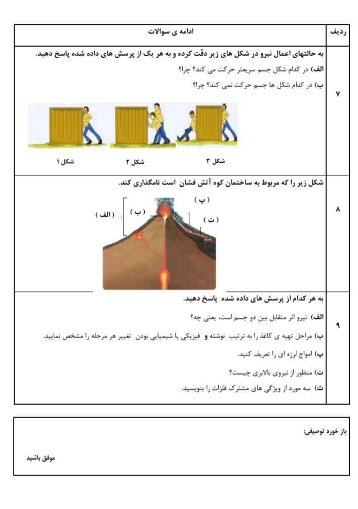 سلام ممنون میشم این سوال را حل کنید بهتون معرکه میدم آیا این سوال را بلدید؟