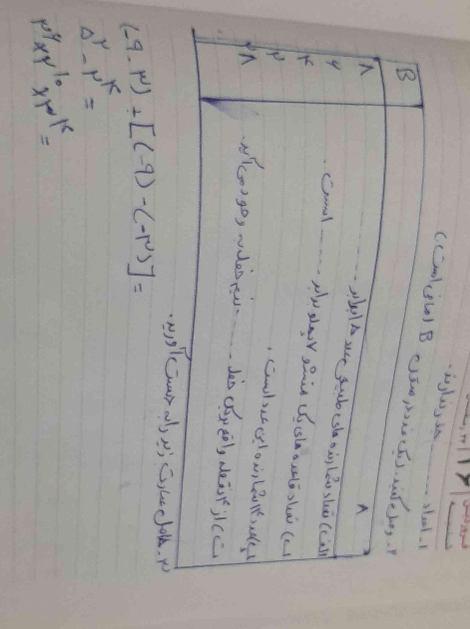 لطفا جواب بدین امتحان دارم؟ ؟🙏🙏🙏🙏؟