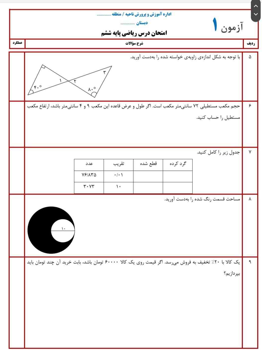 حل کنید معرکه میدم 
