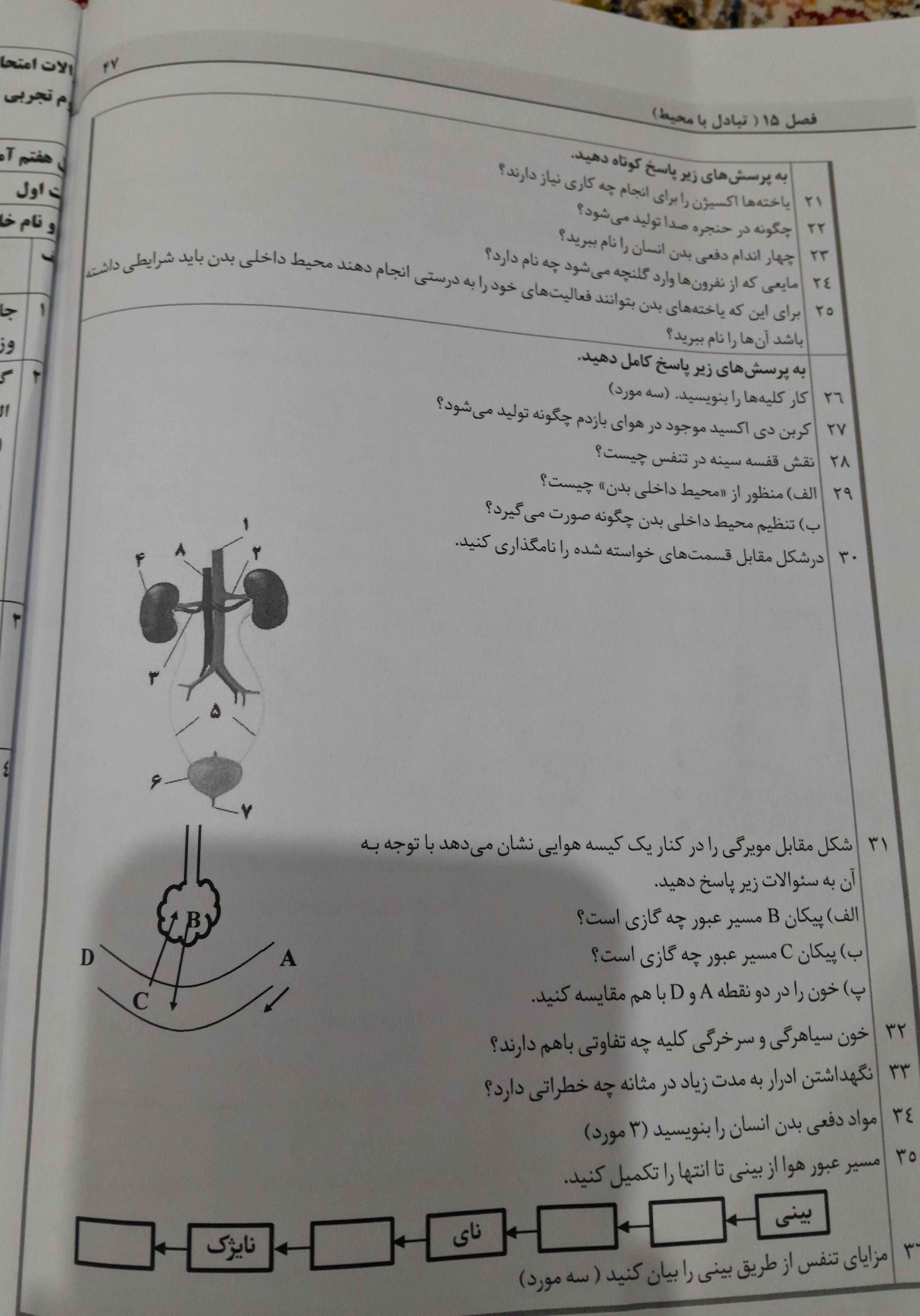 سلام لطفا این رو حل کنین ..خواهش میکنم..