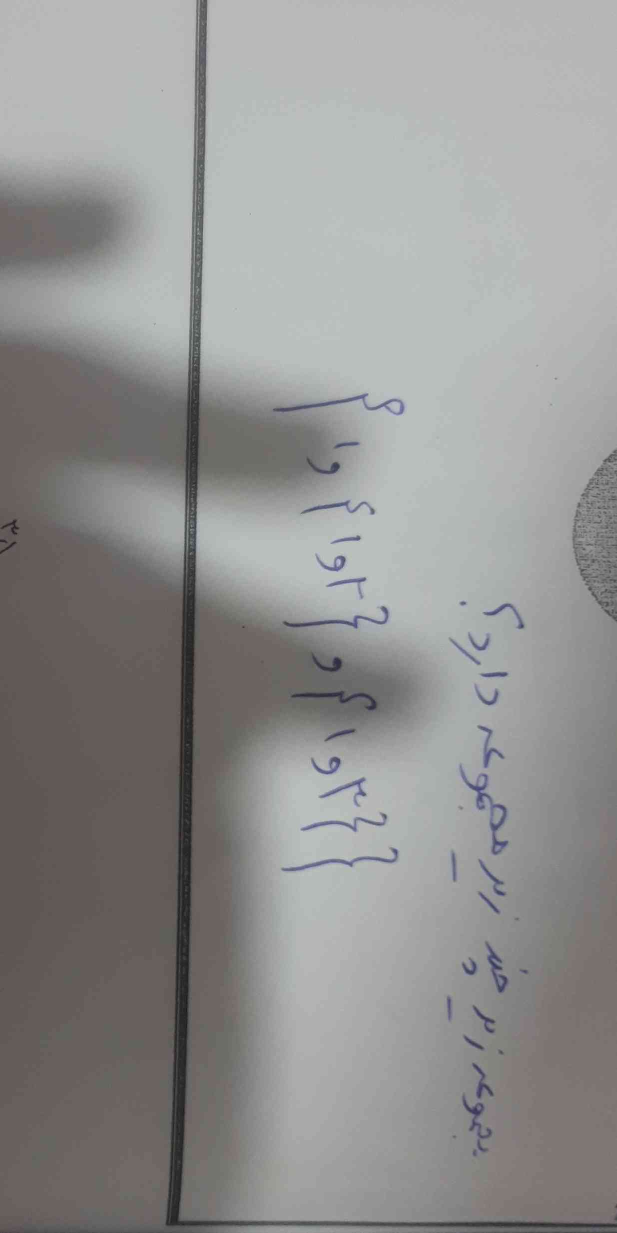 مجموعه زیر چند زیر مجموعه دارد؟