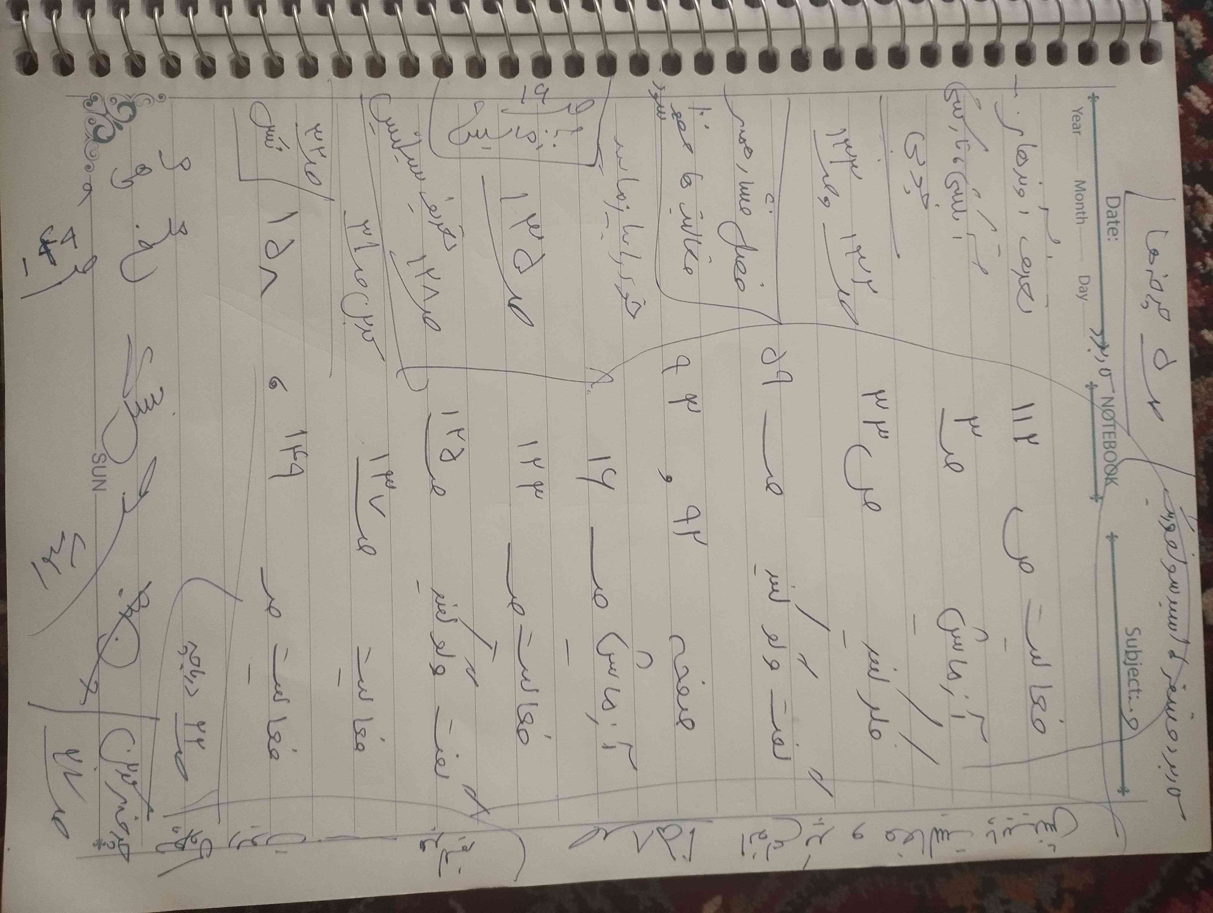 بچه ها صفحه های مهم علوم رو که نهایی میاد رو معلممون گفت گذاشتم شماهم استفاده کنید.