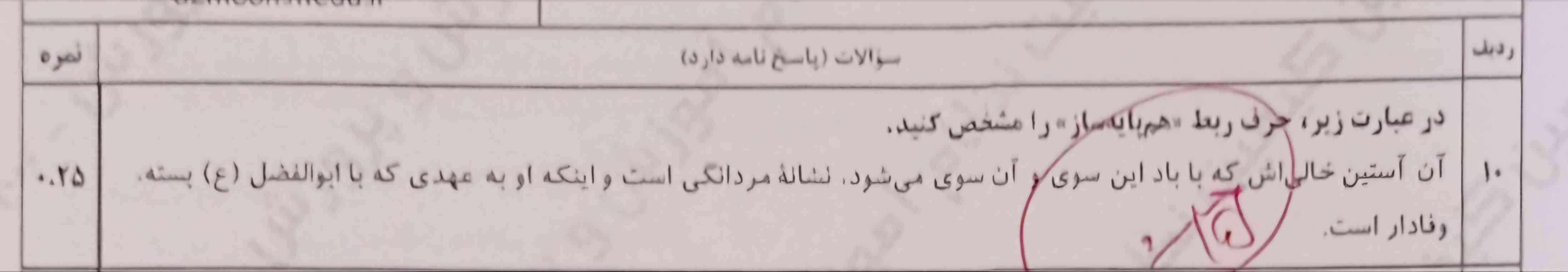 لطفاا جواب بدید..
