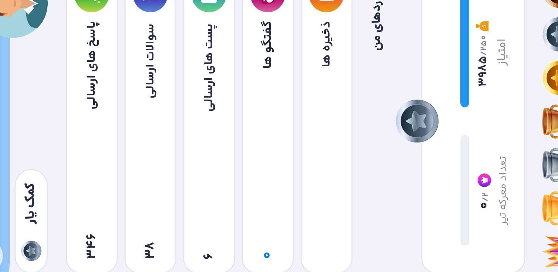 بچه ها این چش شده من نمونه بودم  چهل  تا معرکه داشتم چیکار کنم .