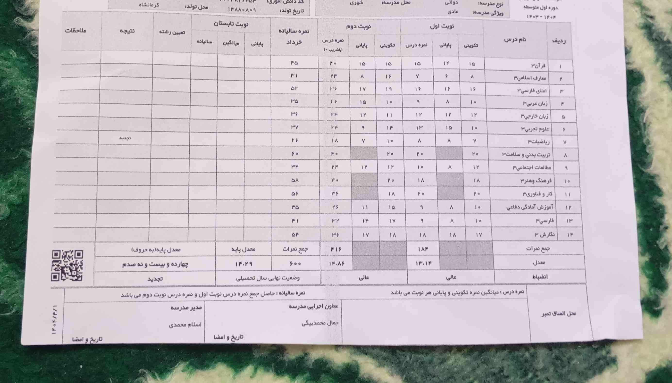 چه رشته ای میشه برم 