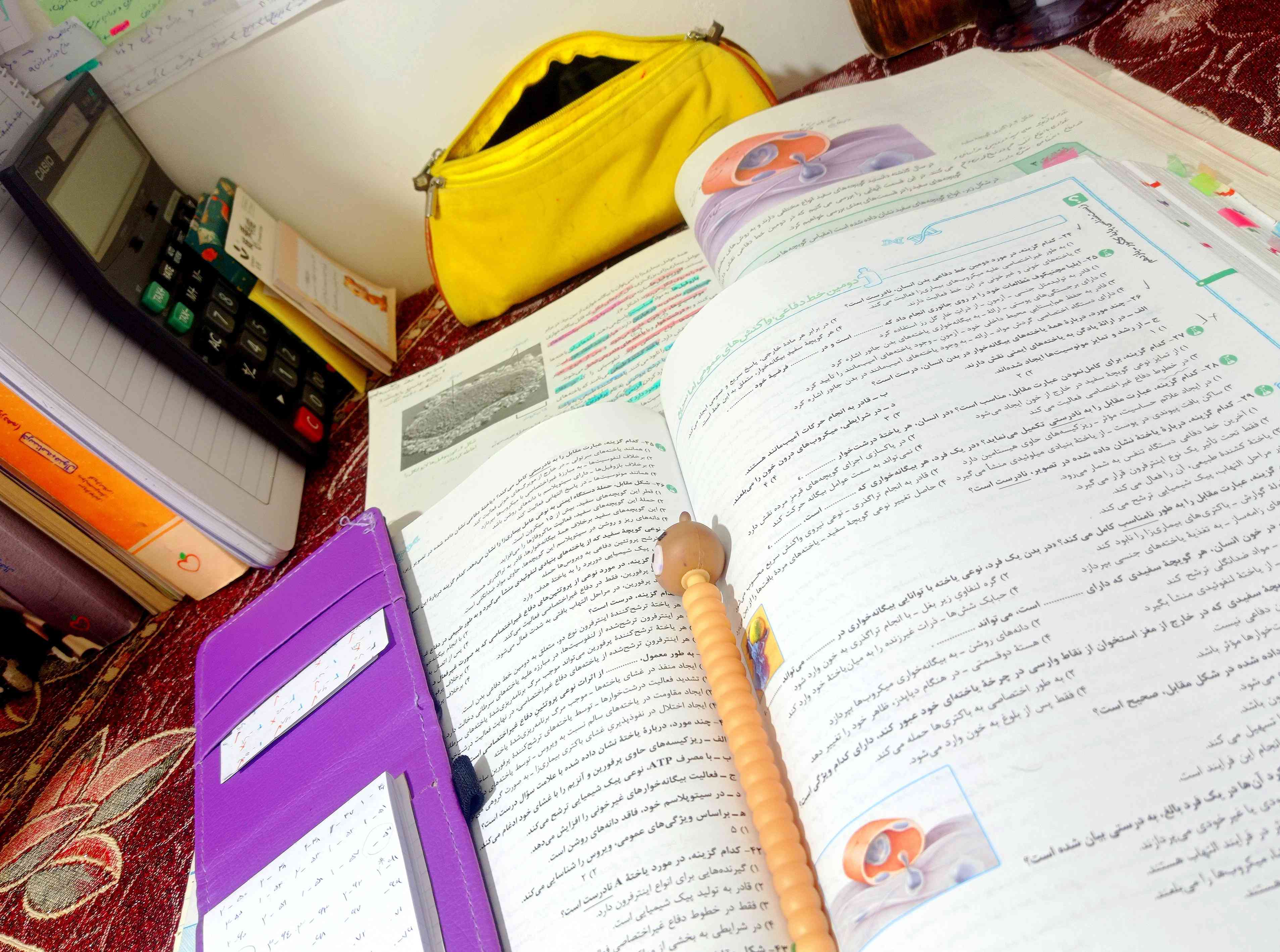تستای زیست واقعا لذت بخشه🤤🫀